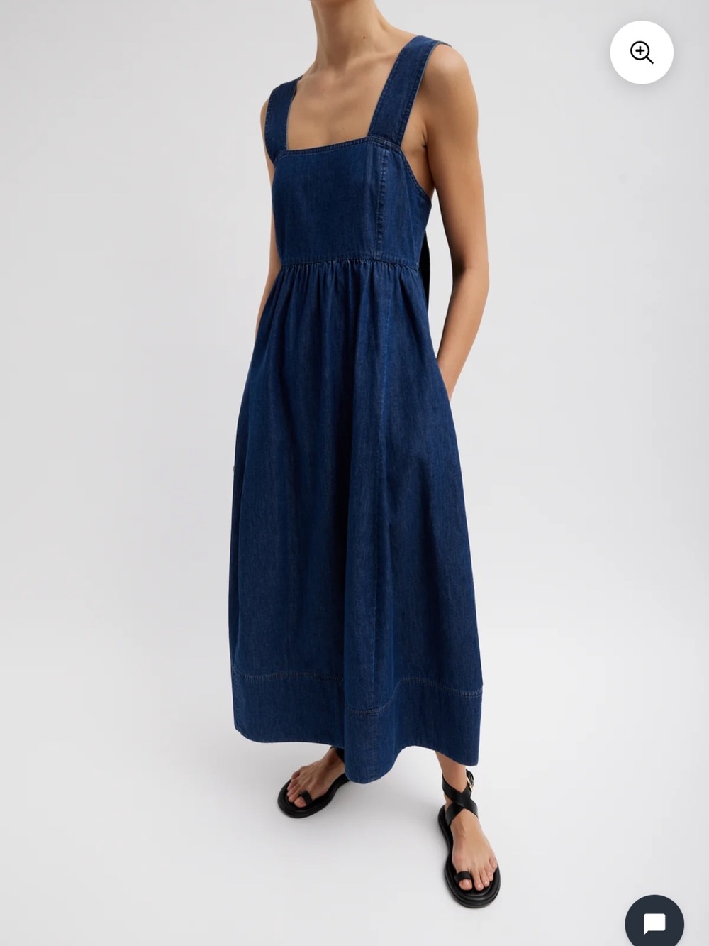 Tibi Light Weight Stone Wash Sculpted Dress sz 6 NWT